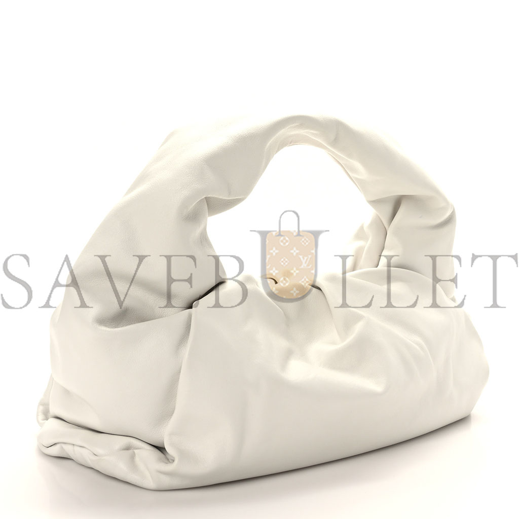 BOTTEGA VENETA SMOOTH BUTTER CALFSKIN SMALL THE SHOULDER POUCH PLASTER (37*23*11cm) BOTTEGA VENETA SMOOTH BUTTER CALFSKIN SMALL THE SHOULDER POUCH PLASTER (37*23*11cm)